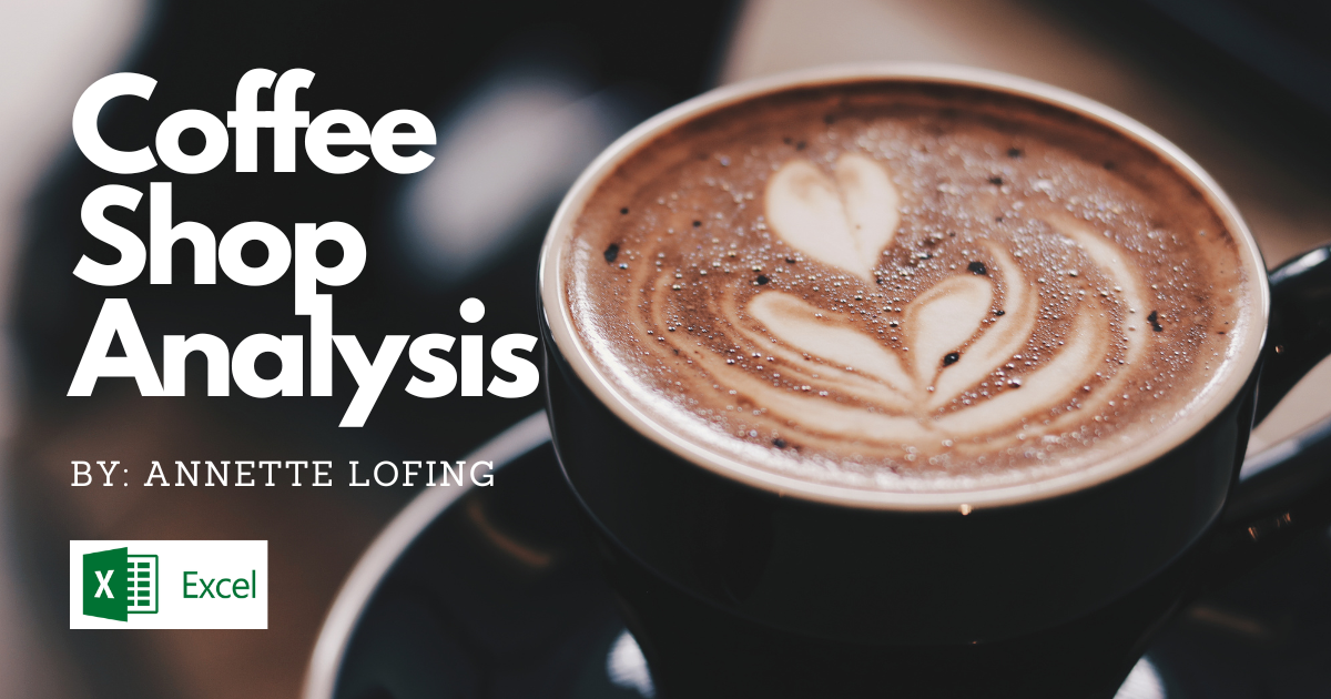 Coffee Shop Analysis in Excel